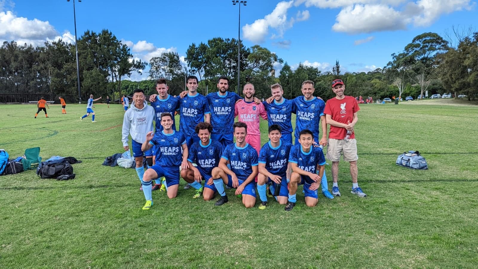 Heaps Normal Sydney Rangers Team Photo