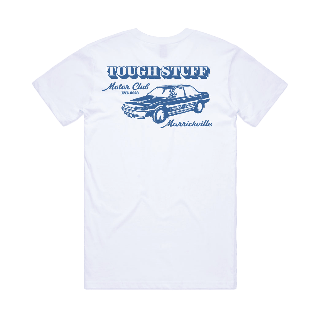 Tough Stuff Marrickville Motor Club Tee - Heaps Normal