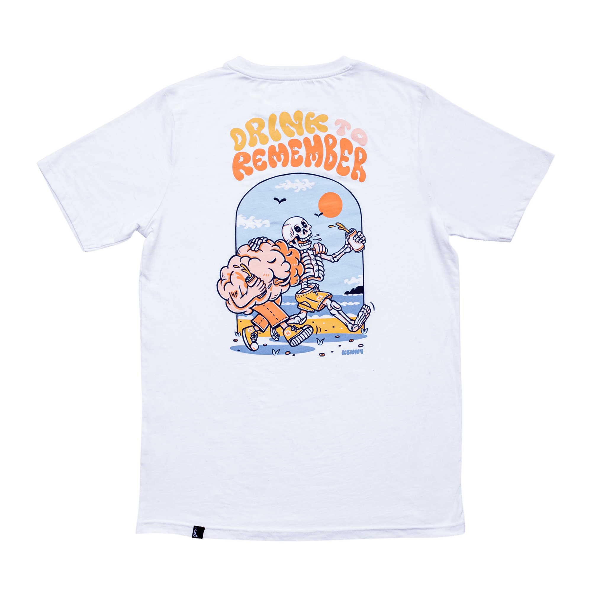 Kentaro Yoshida x Heaps Normal Tee White
