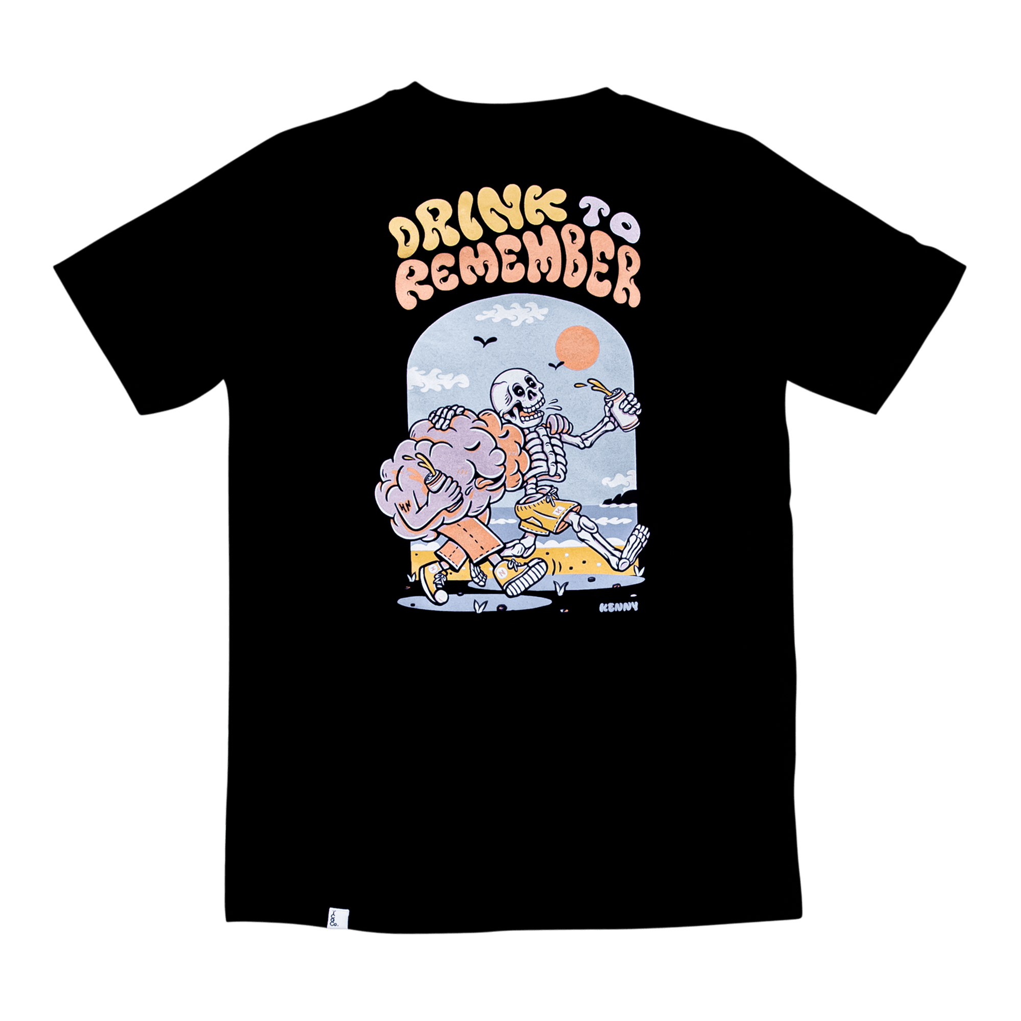 Kentaro Yoshida x Heaps Normal Tee Black