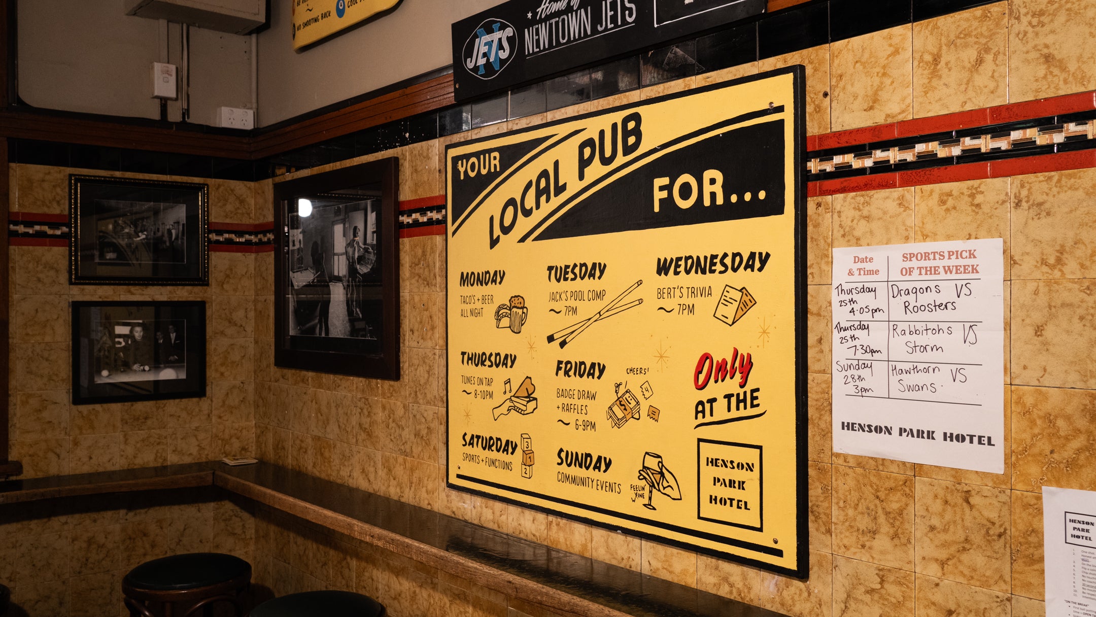 UNDER THE BAR HENSON HOTEL Heaps Normal