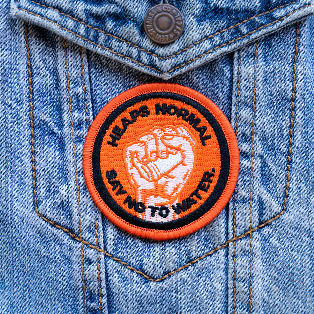 JUST SAY NO! Iron-On Patch